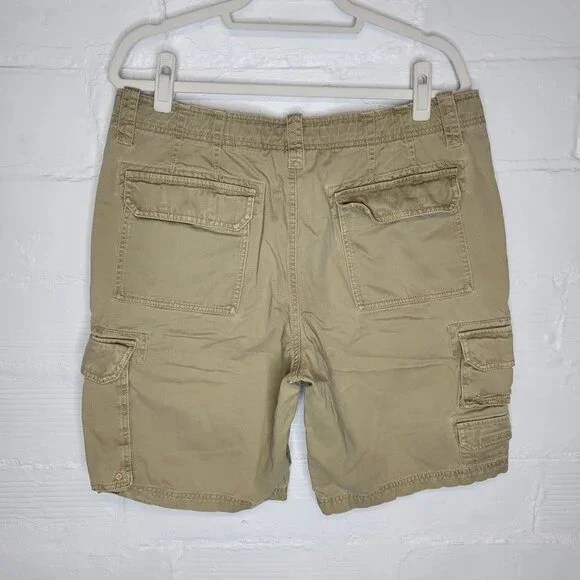 Eddie Bauer Men's Size 35 Cargo Shorts Brown - Picture 2 of 4